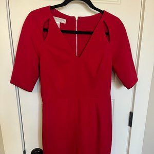 Size 6 Red Maggie London Petite